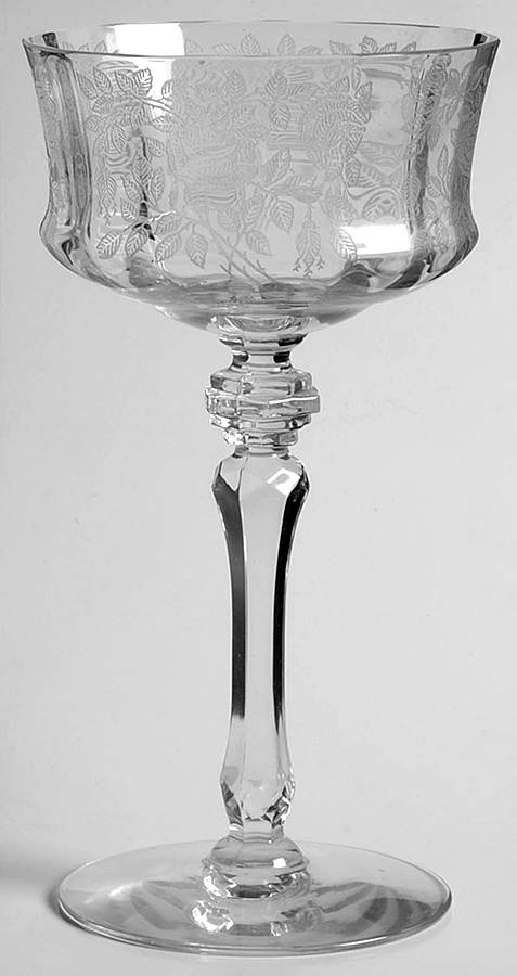 La Rosa Champagne/Tall Sherbet by Tiffin-Franciscan-1
