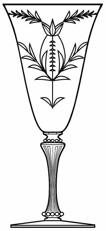Tif2-3 Water Goblet by Tiffin-Franciscan-1