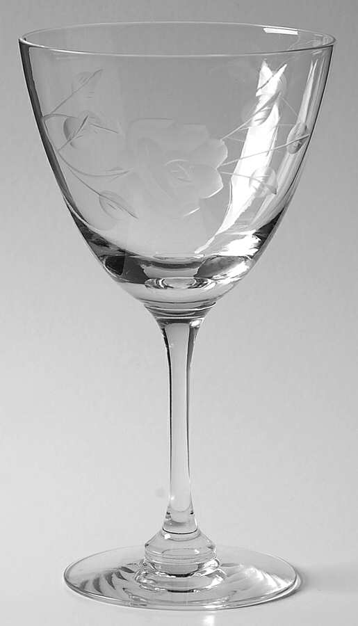 Tiffin Rose Water Goblet by Tiffin-Franciscan-1