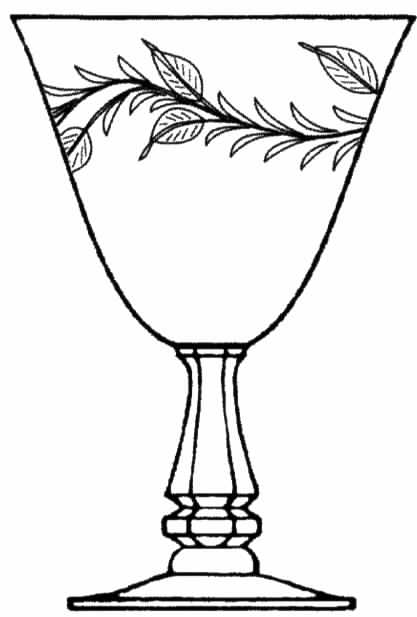Tiffin Rhodora (Continuous) Water Goblet by Tiffin-Franciscan-1