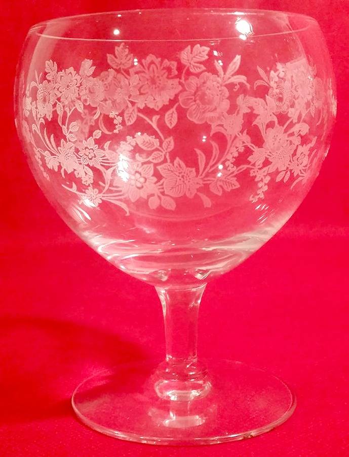 Tiffin Rose (Etched) Seafood Cocktail No Liner by Tiffin-Franciscan-1