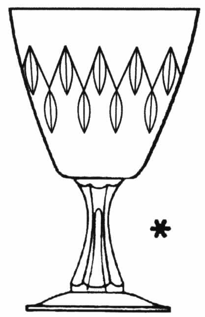 Traymore Water Goblet by Tiffin-Franciscan-1