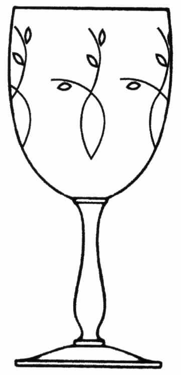Trellis Water Goblet by Tiffin-Franciscan-1