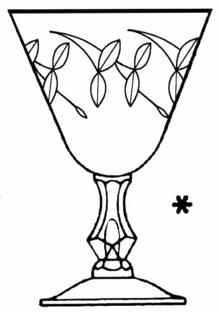 Trinadad Water Goblet by Tiffin-Franciscan-1