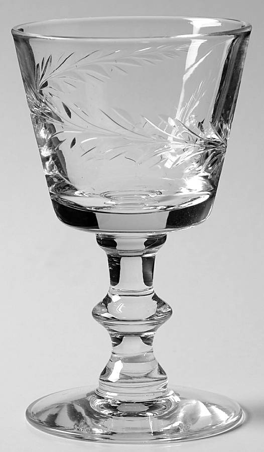Trousseau (1 Leaf) Wine Glass by Tiffin-Franciscan-1
