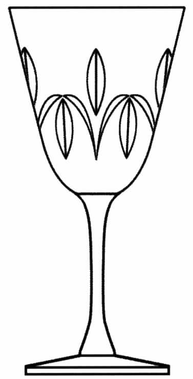Tudor Water Goblet by Tiffin-Franciscan-1