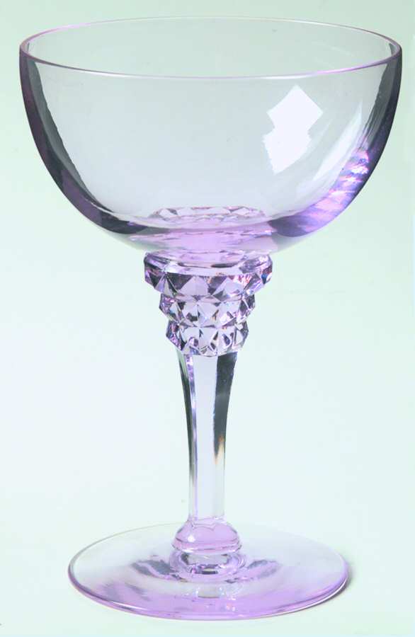 Twilight Blue (Stem 17501) Champagne/Tall Sherbet by Tiffin-Franciscan-1