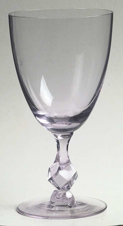 Twilight Blue (Stem 17524) Water Goblet by Tiffin-Franciscan-1