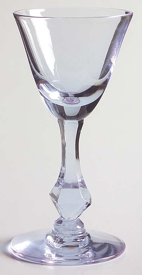 Twilight Blue (Stem 17492) Cordial Glass by Tiffin-Franciscan-1