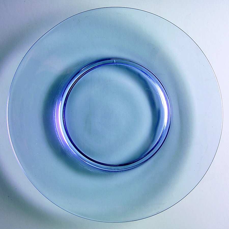 Twilight Blue (Stem 17507, Non-Optic) Luncheon Plate by Tiffin-Franciscan-1
