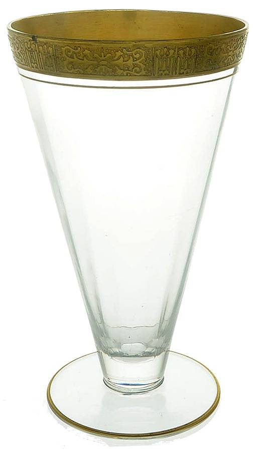 Valencia Clear (Gold Encrusted) Iced Tea by Tiffin-Franciscan-1