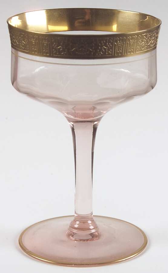 Valencia Pink (Stem 14188) Champagne/Tall Sherbet by Tiffin-Franciscan-1