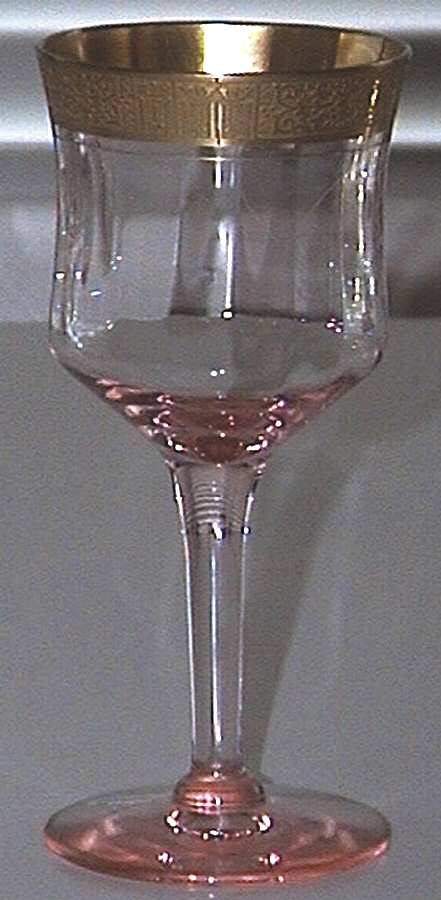 Valencia Pink (Stem 14188) Wine Glass by Tiffin-Franciscan-1