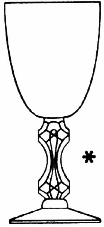 Venita Water Goblet by Tiffin-Franciscan-1