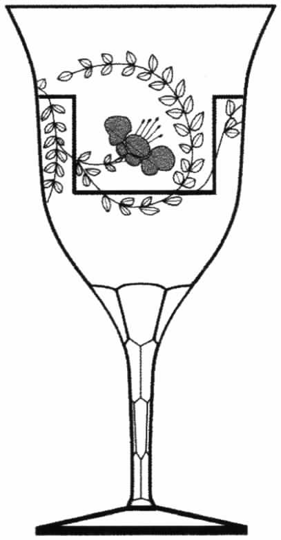 Vera Water Goblet by Tiffin-Franciscan-1