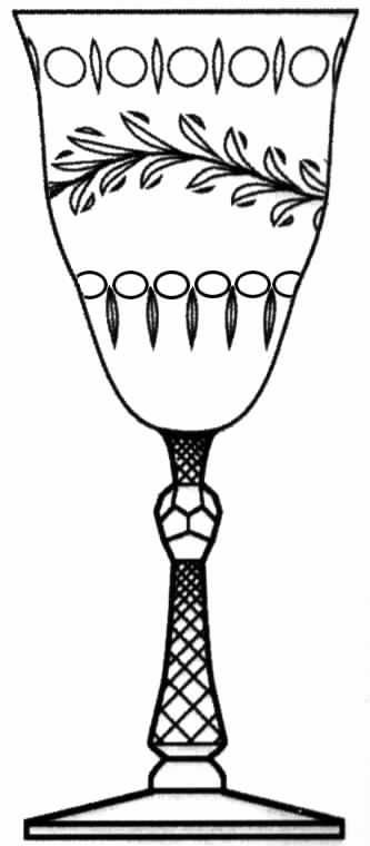 Verlinda Water Goblet by Tiffin-Franciscan-1