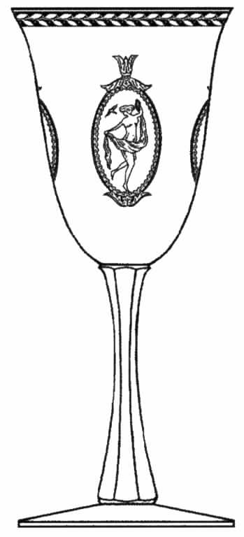 Victorian Water Goblet by Tiffin-Franciscan-1