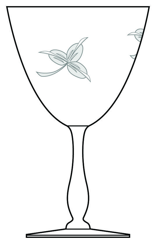 Vida Water Goblet by Tiffin-Franciscan-1
