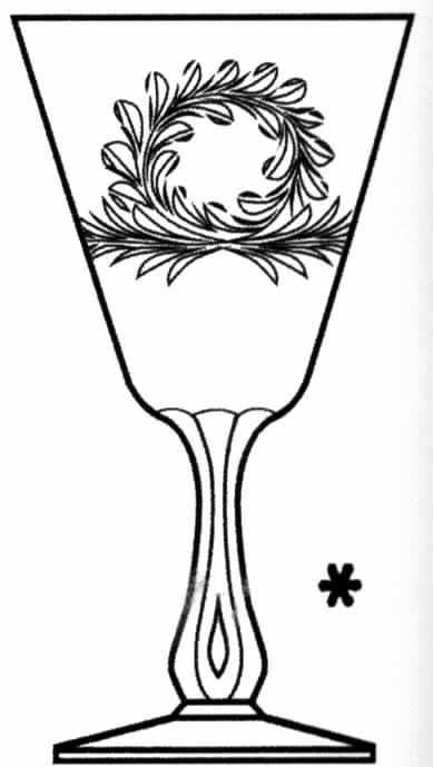 Villanova Water Goblet by Tiffin-Franciscan-1