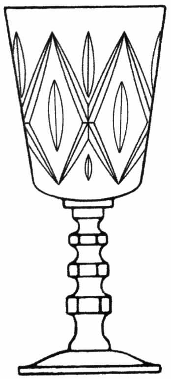 Warwick Water Goblet by Tiffin-Franciscan-1