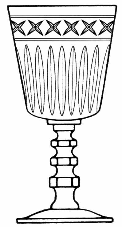 Waterbury Water Goblet by Tiffin-Franciscan-1