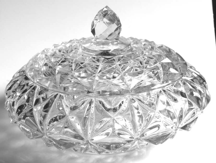Williamsburg Pressed Candy Box & Lid by Tiffin-Franciscan-1