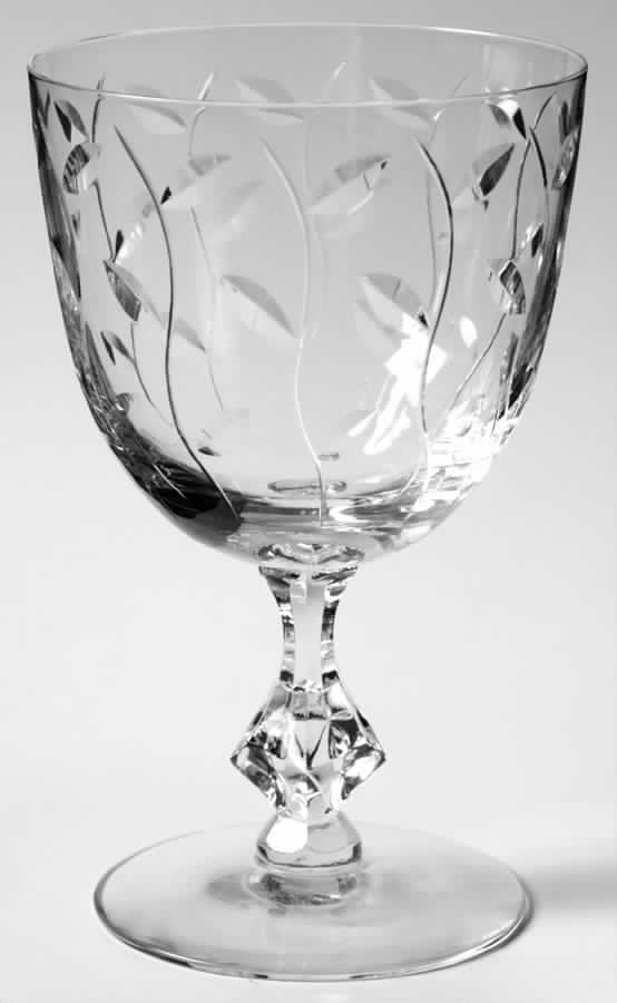 Willow Water Goblet by Tiffin-Franciscan-1