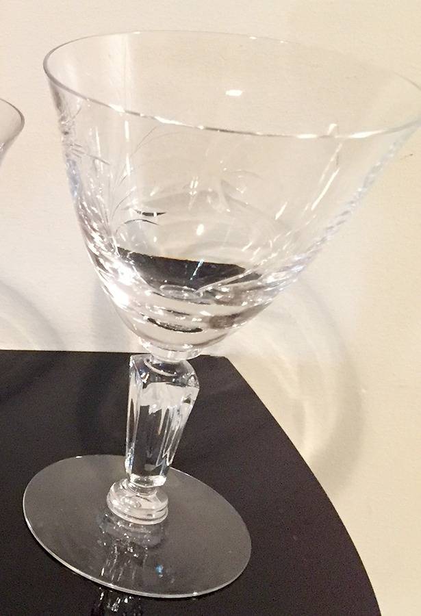 Windswept Water Goblet by Tiffin-Franciscan-1
