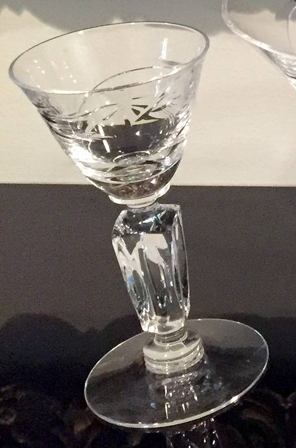 Windswept Cordial Glass by Tiffin-Franciscan-1