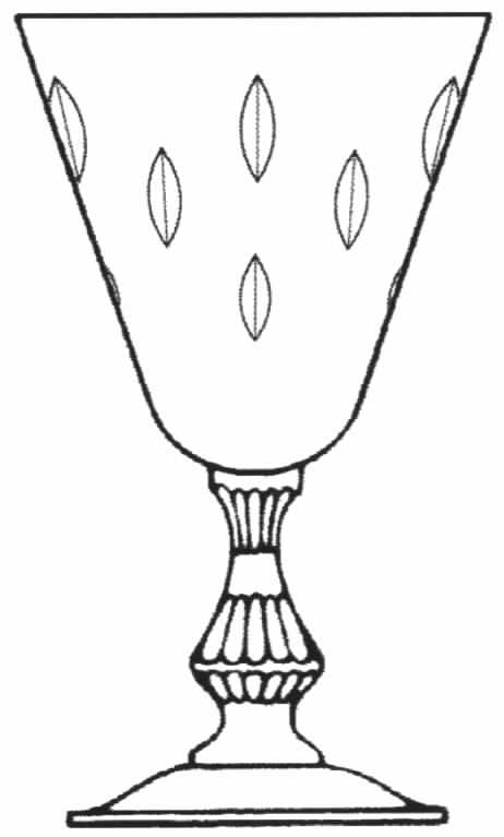 Winston Water Goblet by Tiffin-Franciscan-1
