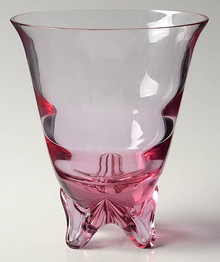 Wistaria Pink (Stem 17477) Sweet Pea Vase by Tiffin-Franciscan-1