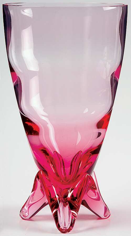 Wistaria Pink (Stem 17477) 9" Teardrop Vase by Tiffin-Franciscan-1