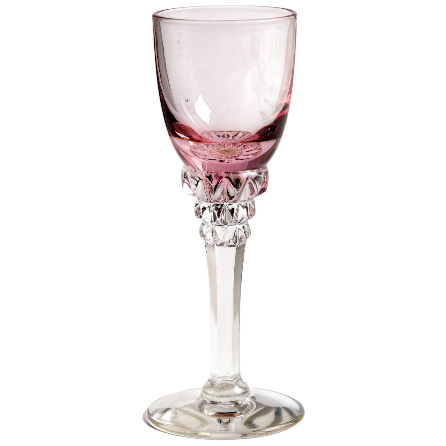 Wistaria Pink (Stem 17501) Cordial Glass by Tiffin-Franciscan-1