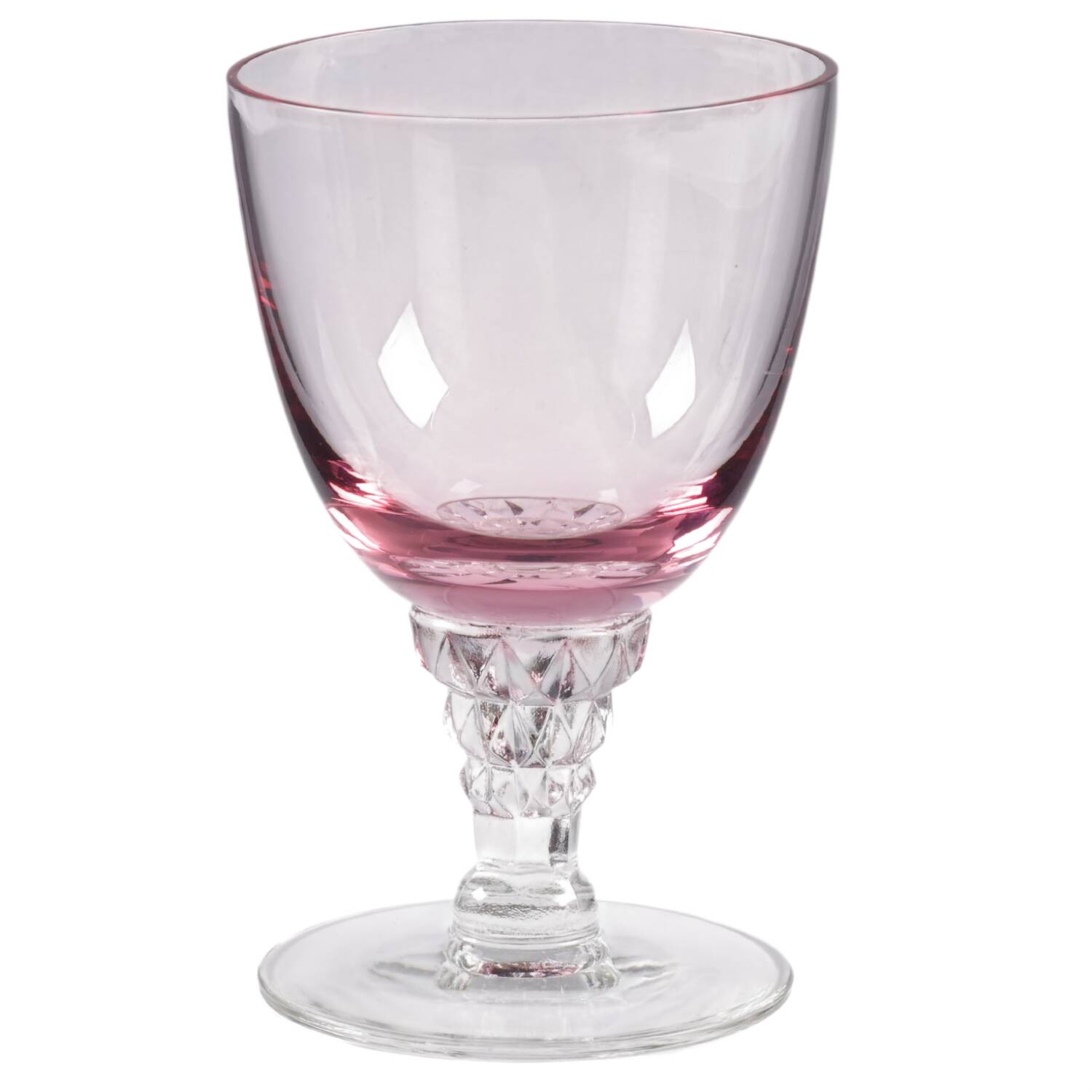 Wistaria Pink (Stem 17501) Oyster or Fruit Cocktail by Tiffin-Franciscan-1