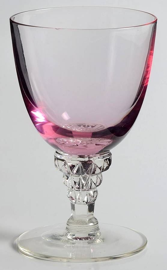 Wistaria Pink (Stem 17507) Oyster or Fruit Cocktail by Tiffin-Franciscan-1