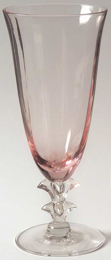 Wistaria Pink (Stem 17576, Optic) Juice Glass by Tiffin-Franciscan-1