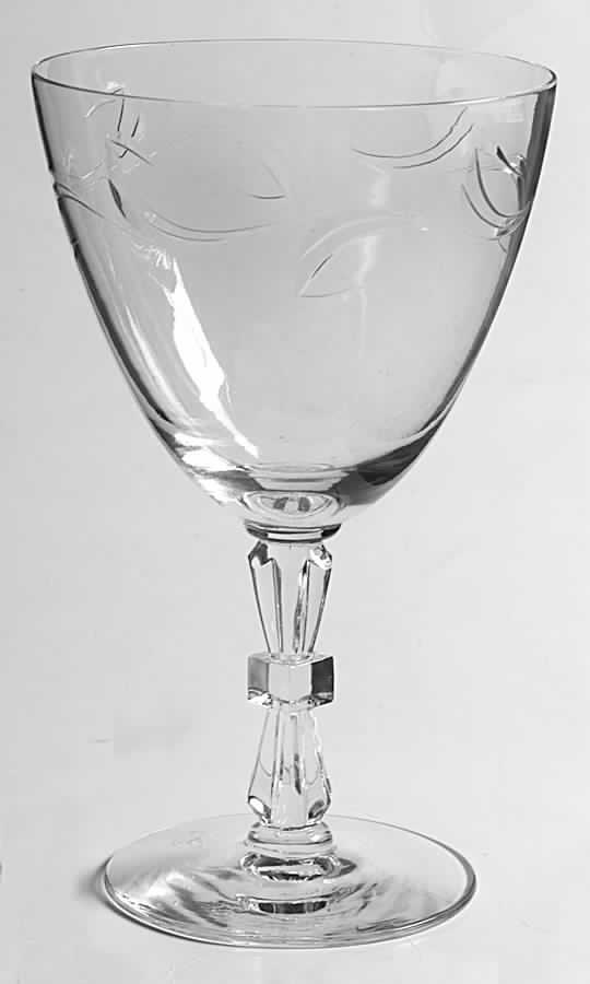 Wisp Water Goblet by Tiffin-Franciscan-1