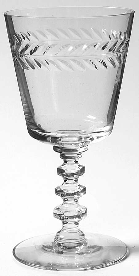 Woodstock Water Goblet by Tiffin-Franciscan-1