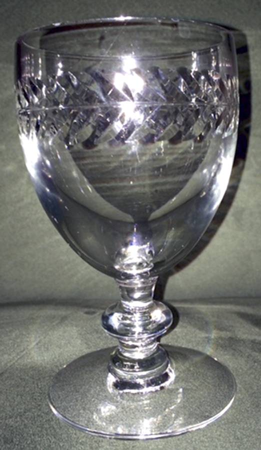 Wreath Water Goblet by Tiffin-Franciscan-1