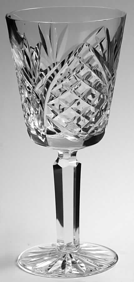 Dove Hill (6 Sided Stem) Water Goblet by Tipperary-1