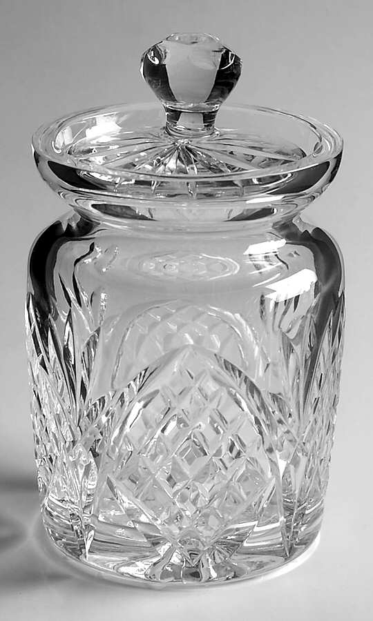 Dove Hill (6 Sided Stem) Honey Pot & Lid by Tipperary-1