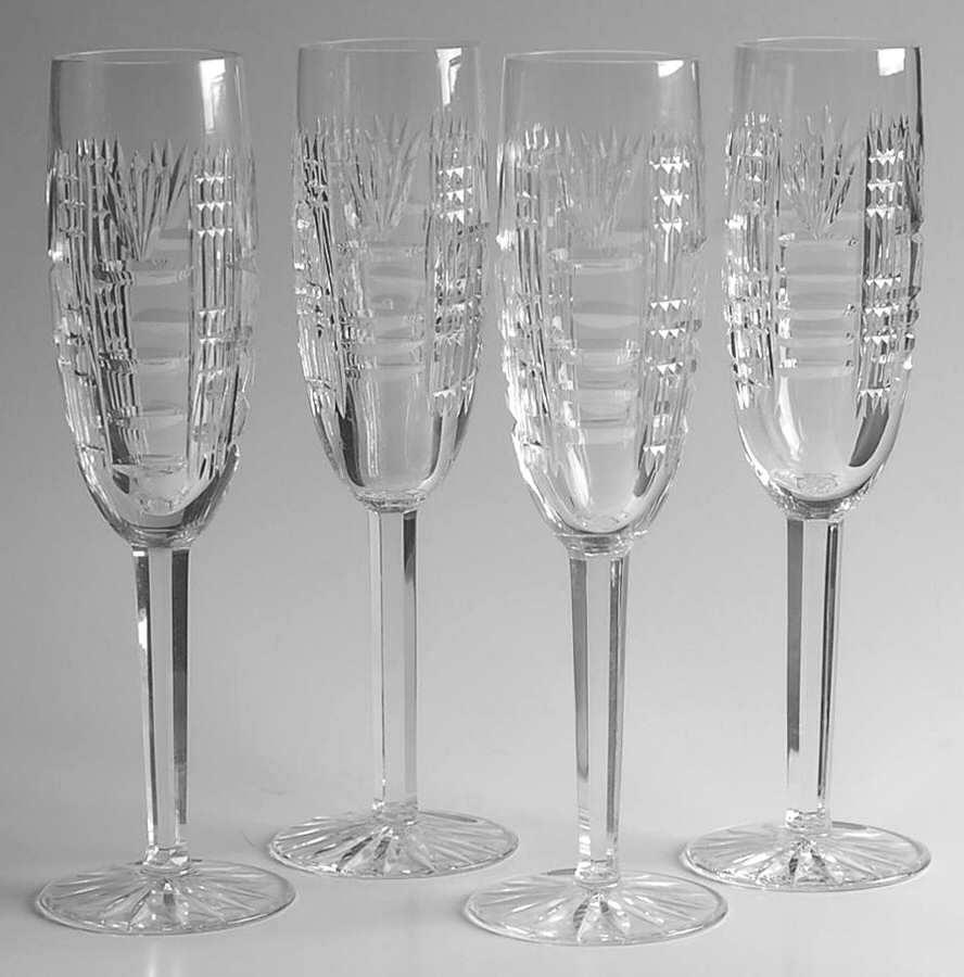 Phoenix Park Suite Fluted Champagne - Set of 4 by Tipperary-1