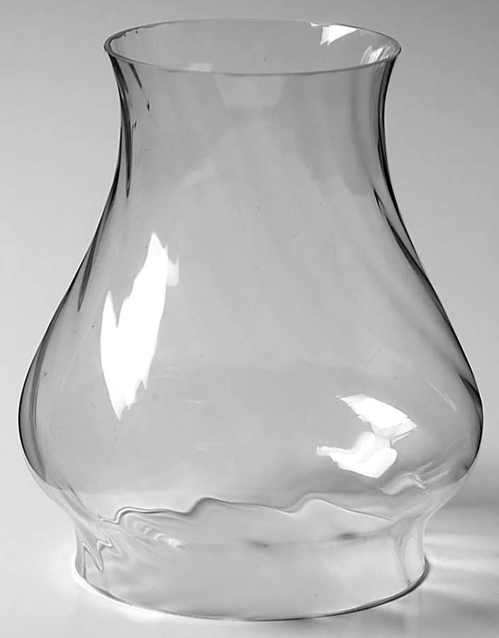 Silhouette Hurricane Lamp, Globe Only by Towle-1