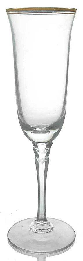 Tudor Gold Fluted Champagne by Towle-1