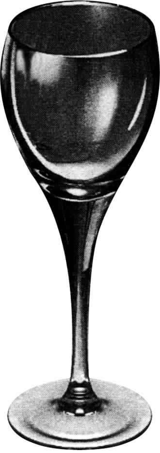 Heather Iris Water Goblet by Toscany-1