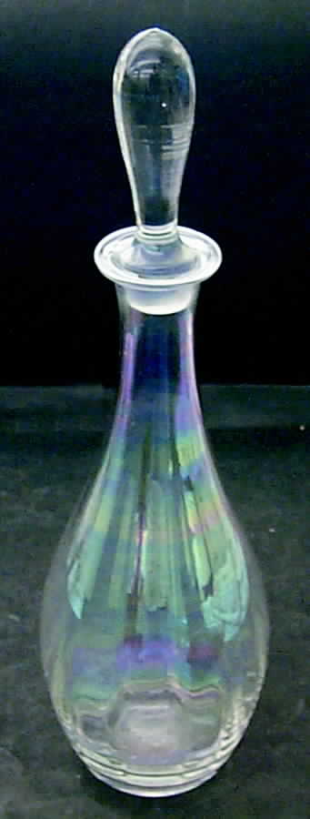 Iris Lustre (Non Optic) Decanter & Stopper by Toscany-1