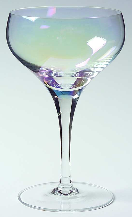 Iris Lustre (Non Optic) Low Sherbet by Toscany-1