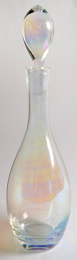 Iris Lustre (Non Optic) Decanter & Stopper by Toscany-1