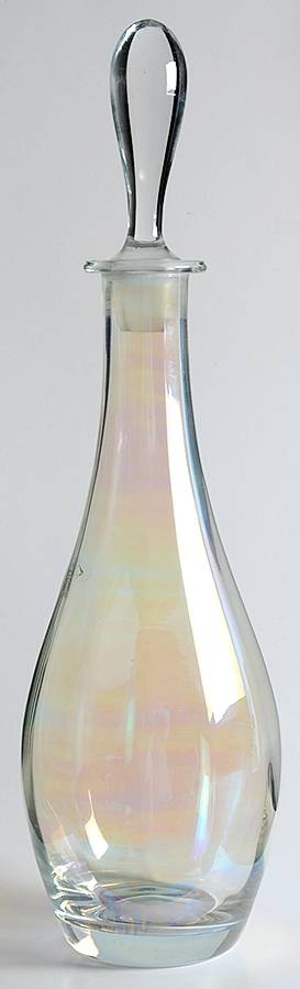Rainbow (Optic) Decanter & Stopper by Toscany-1