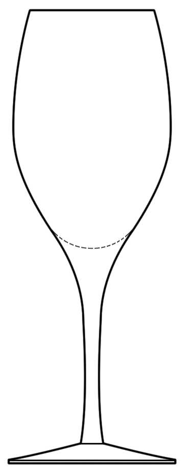 Spectrum Water Goblet by Toscany-1